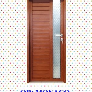 Pintu Aluminium Wood Colour
